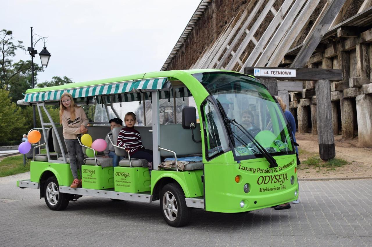 Boutique Odyseja & Spa Ciechocinek Dış mekan fotoğraf The Odisey electric shuttle bus