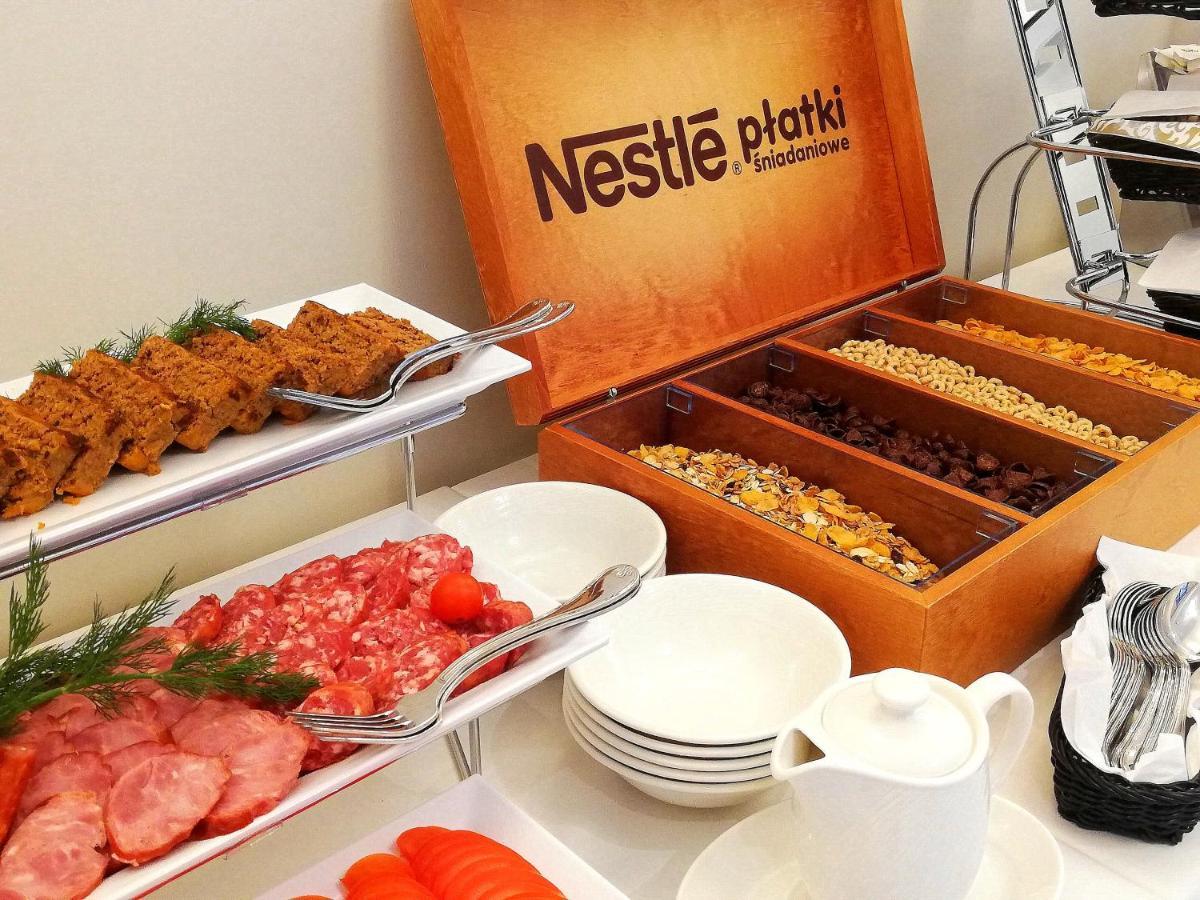 Boutique Odyseja & Spa Ciechocinek Dış mekan fotoğraf Nestlé breakfast
